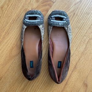 Vintage Anthropologie Mere ballet flats